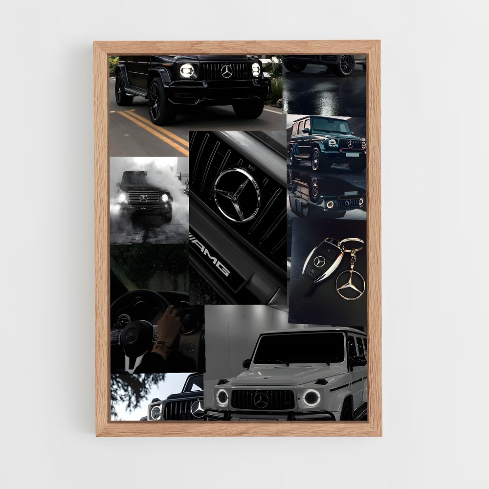 Poster G Wagon Assembly – affiche Mercedes (vue 4)
